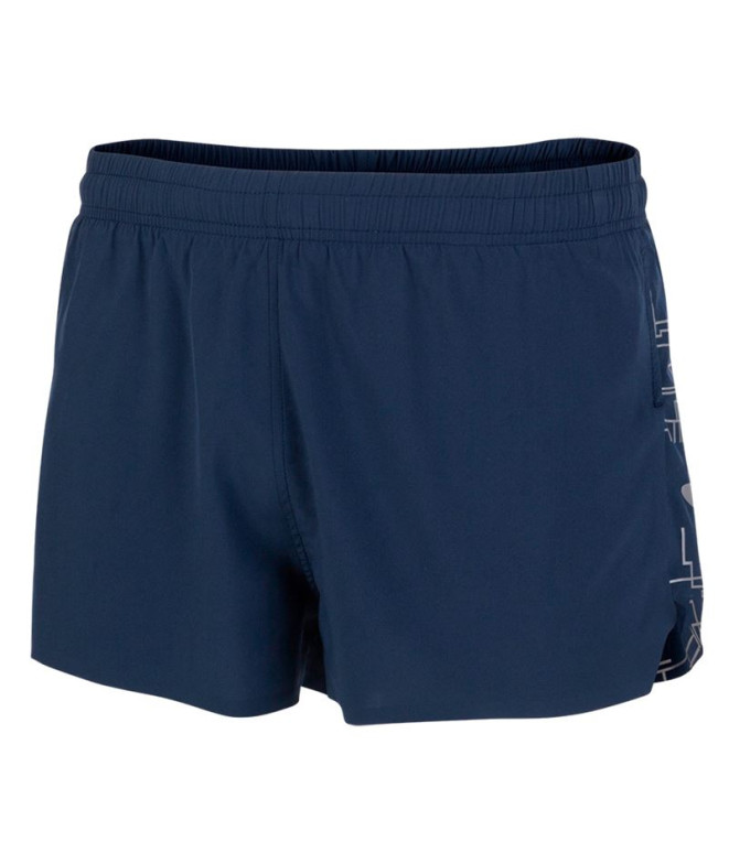 RunningTrail Homem Short From / Elite VIII Navy