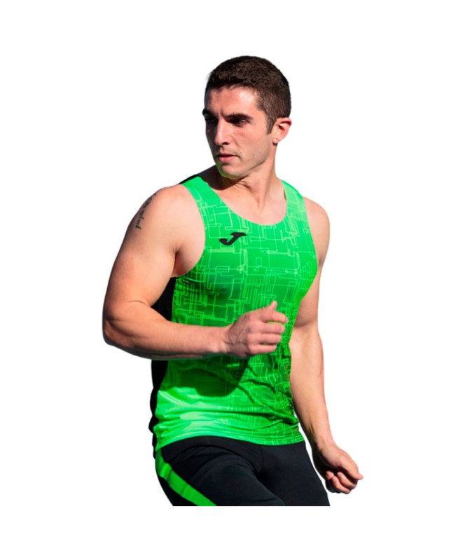 Camiseta De Tirantes Running Elite VIII Negro...