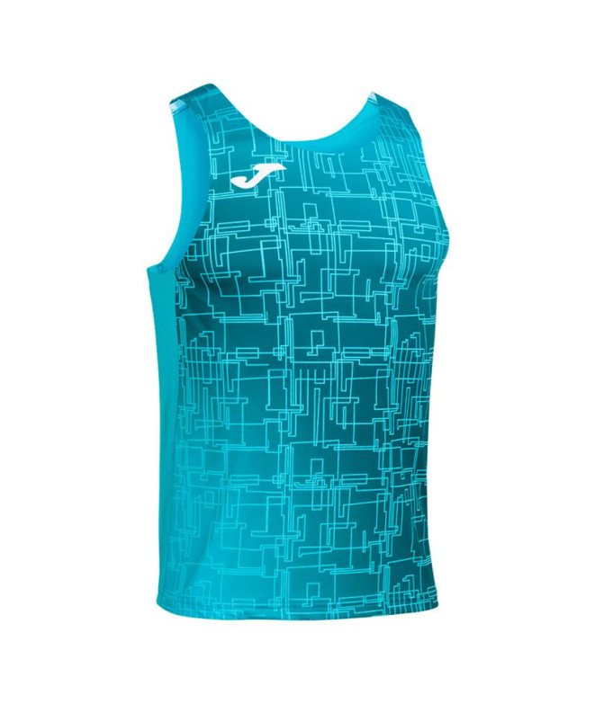 Camiseta De Tirantes Running Elite VIII Turquesa