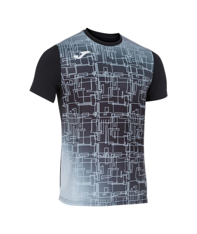 T-shirt Running Homme Manches courtes de Elite VIII Noir