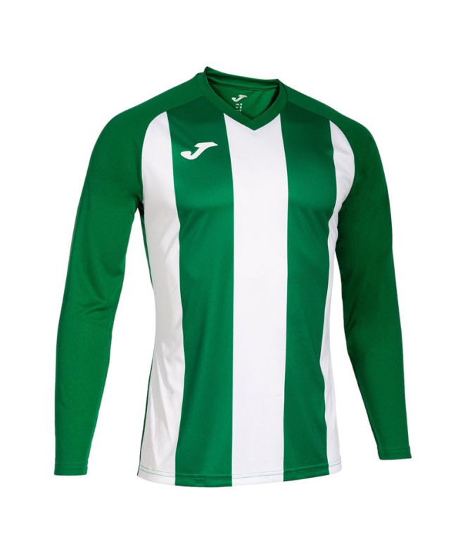 Camiseta Manga comprida Pisa II Verde Branco