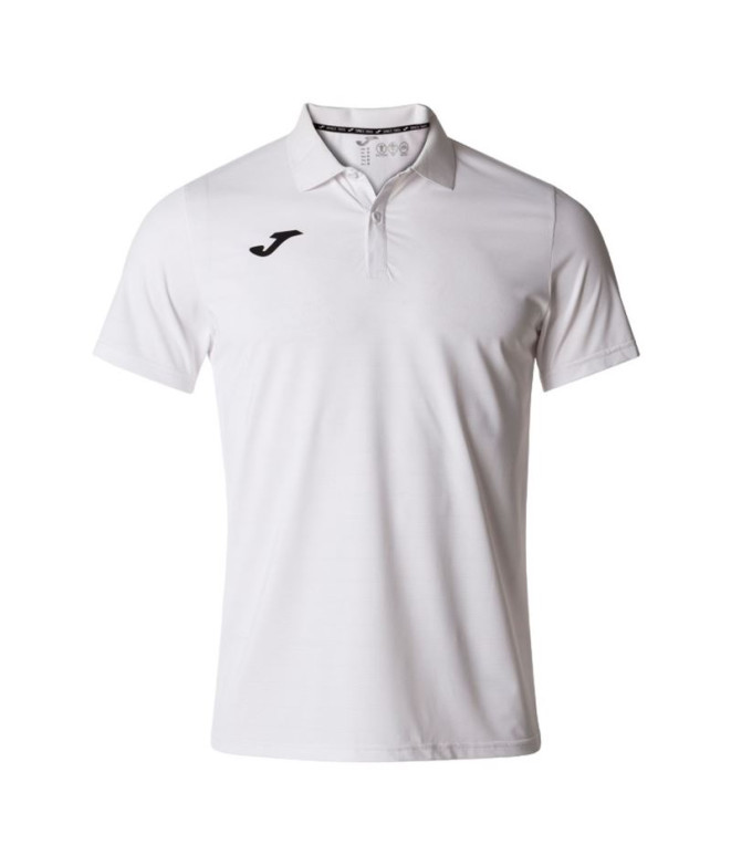 Polo De Pádel Joma Torneo Hombre Blanco