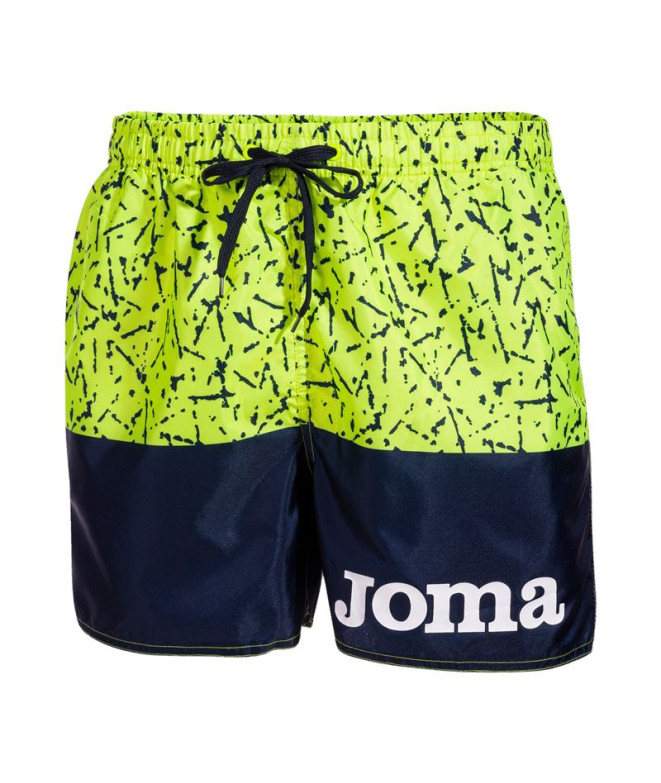 Bañador De Playa Joma Pints Hombre Amarillo