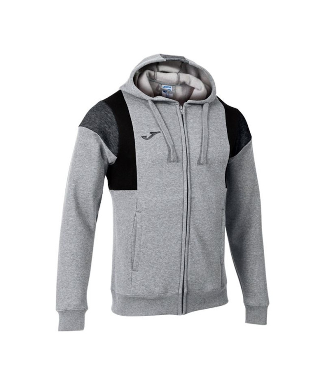 Chaqueta Con Capucha Confort III Hombre Gris Melange