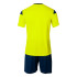 Conjunto Homem Futebol Phoenix Amarelo Fluor Marinho