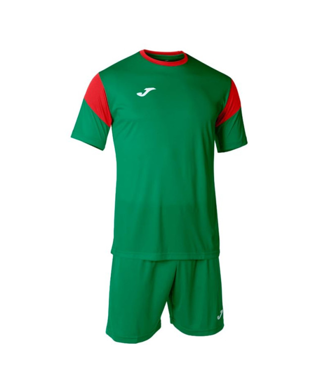 Conjunto Futbol Phoenix Hombre Rojo Verde