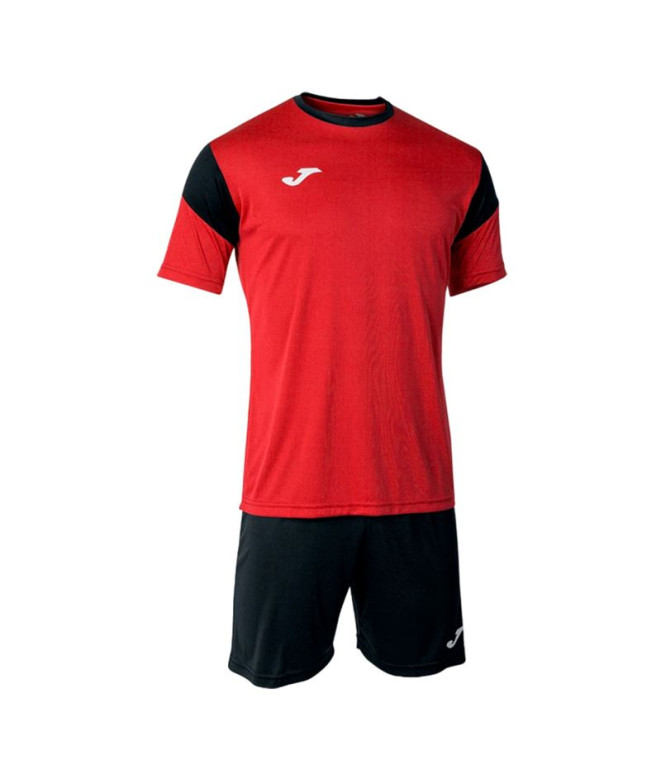 Conjunto Futbol Phoenix Hombre Rojo Negro