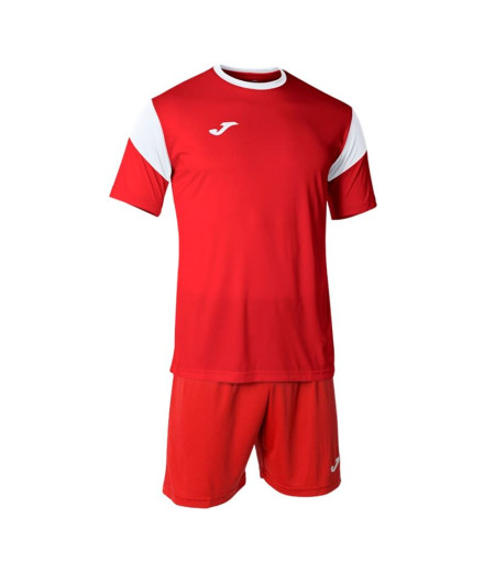 Conjunto Homem Futebol Fénix Vermelho Branco