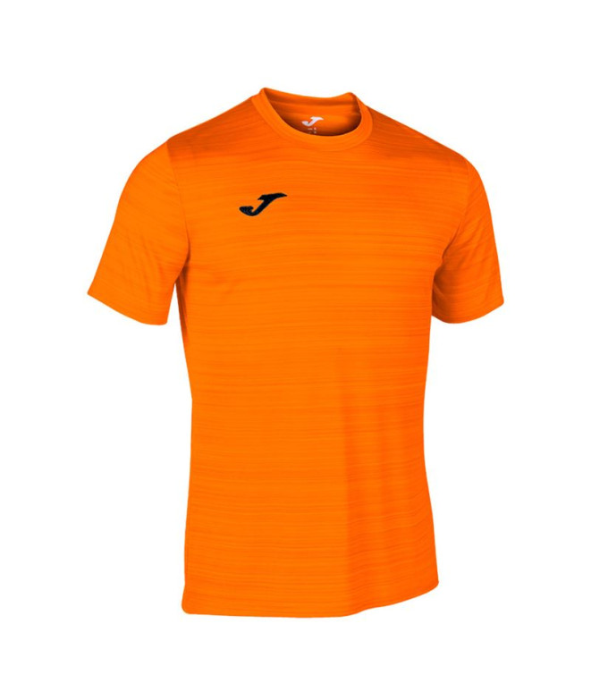 Camiseta Homem Football Short Sleeve Grafity III Laranja