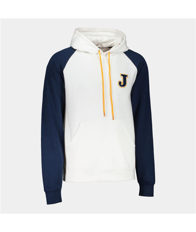 Sudadera Con Capucha Joma Urban Street Hombre Blanco Marino