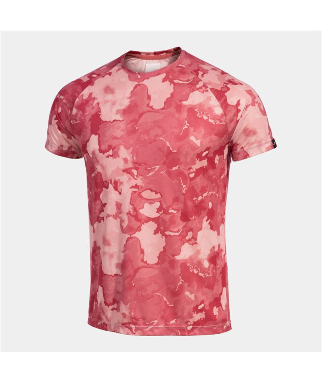 Camiseta Joma Homem Manga curta Explorer Rosa