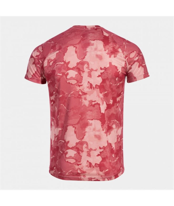 Camiseta Manga Corta Joma Explorer Hombre Rosa