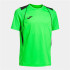 Camiseta Joma HomemMenino Manga curta Campeonato VII / Verde flúor Preto