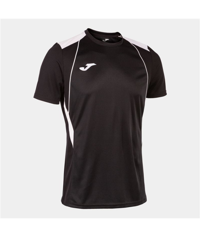 Camiseta Joma HomemMenino Manga curta Campeonato VII / Preto Branco