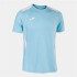 Camiseta Joma HomemMenino Manga curta Campeonato VII / Azul celeste branco