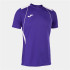 T-shirt Joma HommeEnfant Manches courtes Championnat VII / Mauve Blanc