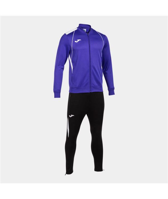 Survêtement Football Joma Du Championnat Vii Blanconegro violet Enfant