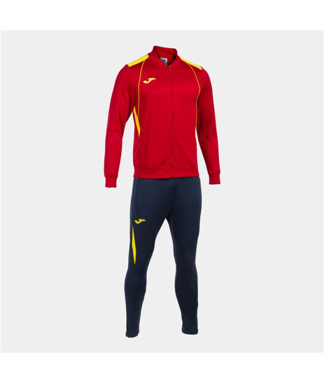 Survêtement Joma Homme Championnat VII /Enfant Rouge Jaune Marine