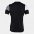 Camiseta Joma Homem Manga curta Crew V Preto Cinzento Branco