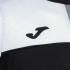 Camiseta Joma Homem Manga curta Crew V Preto Cinzento Branco