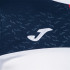 T-shirt Football Joma From Short Sleeve Crew V White Navy Red