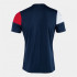 Camiseta Futebol Joma De manga curta Crew V Navy Red White