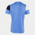 Camiseta Futebol Joma De Manga curta Crew V Azul Preto Branco
