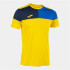 Camiseta Futebol Joma De manga curta Crew V Amarelo Royal Navy
