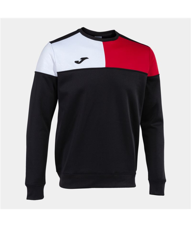 Sweat Joma HommeEnfant Crew V / Noir Rouge Blanc