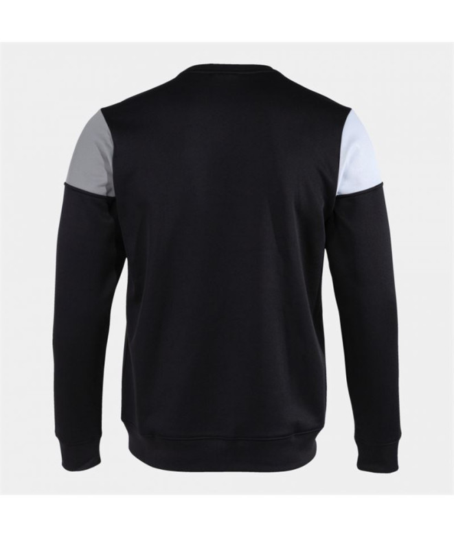 Sudadera Joma Crew V Hombre/Niño Negro Gris Blanco