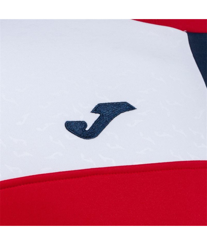 Sweat Joma HommeEnfant Crew V / MarineBlanc Rouge