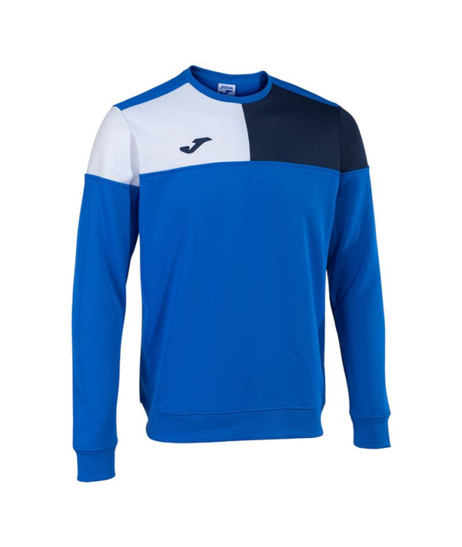 Sweat Football Joma homme de Crew V Royal /enfants marine blanc