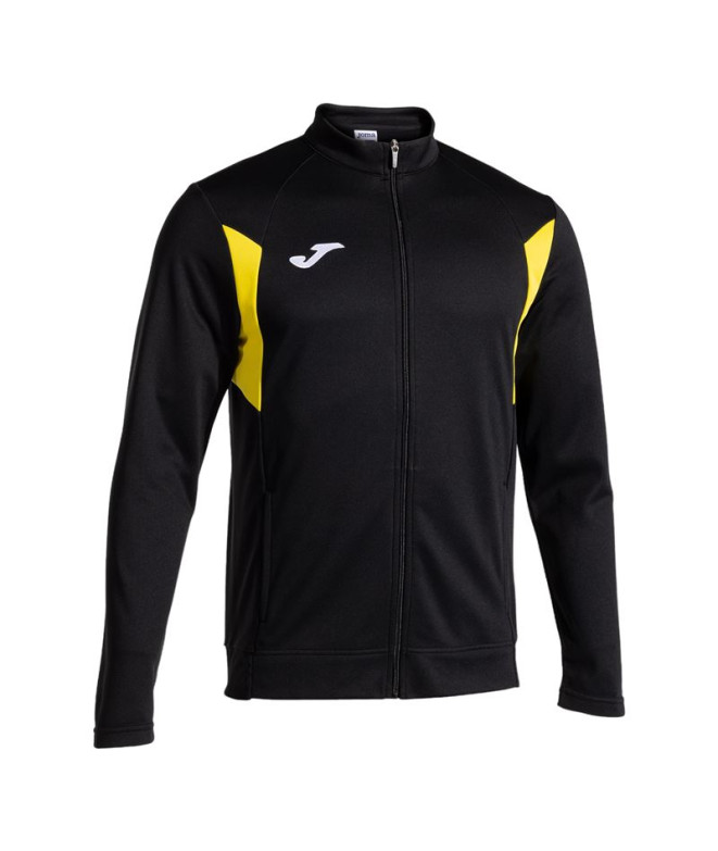 Chaqueta de Fútbol Joma Winner Iii hombre Negro Amarillo Negro Amarillo