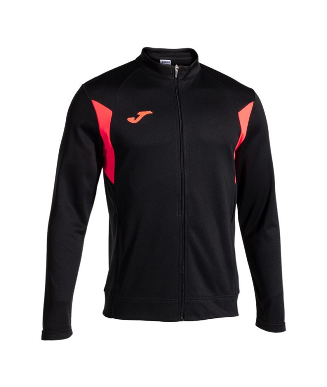 Chaqueta de Fútbol Joma Winner Iii hombre Negro Coral Fluor Negro Coral Fluor