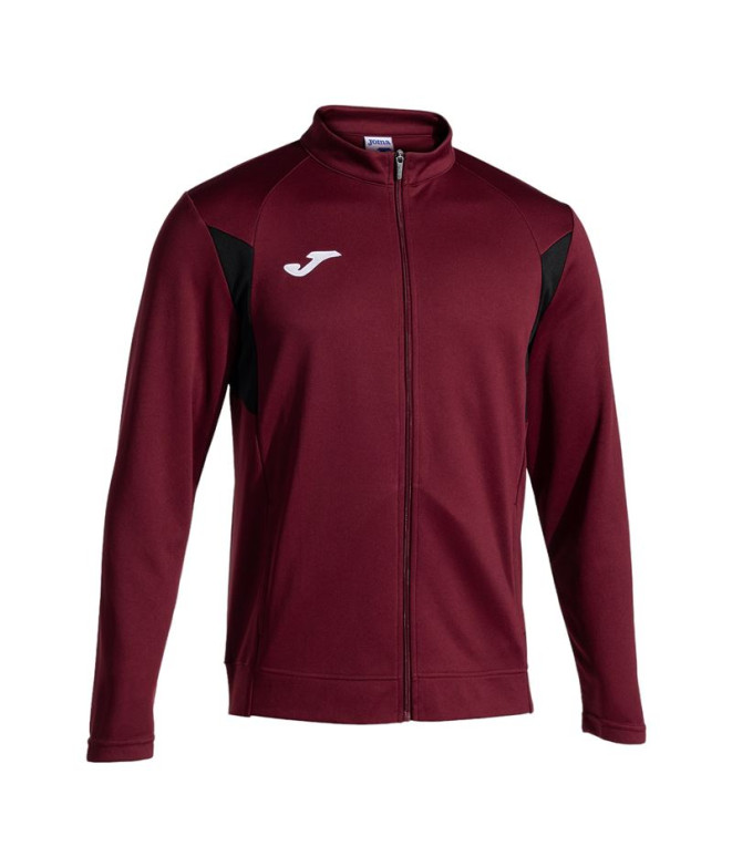 Veste Football Joma homme de Winner Iii Bordeaux Noir Bordeaux Noir