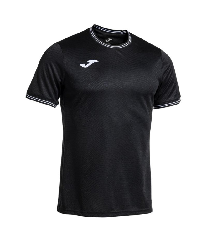 Camiseta Futebol Joma homem de Toletum V /child Preto Preto Preto