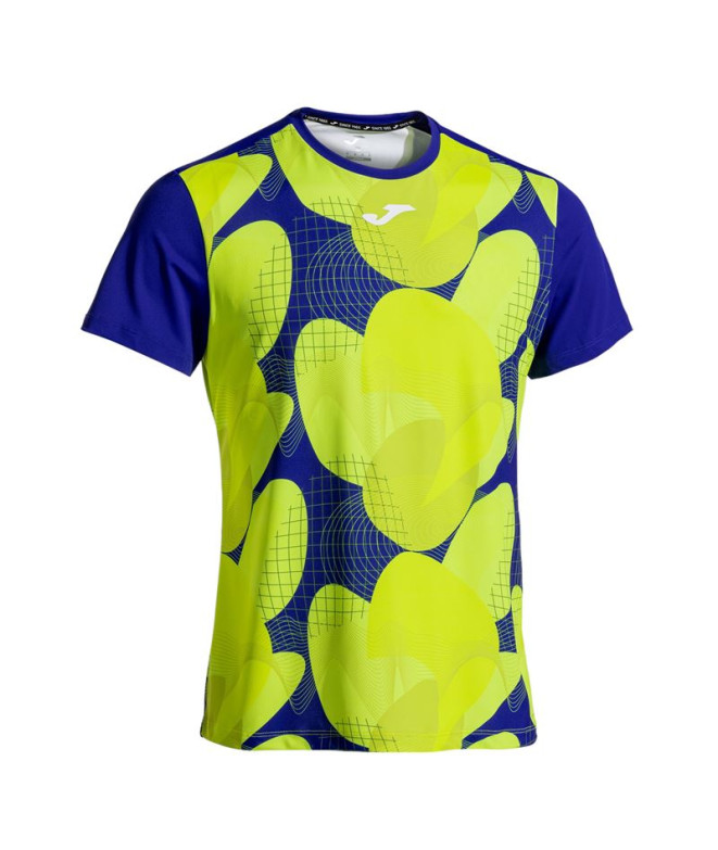 T-shirt Football Joma homme de Challenge Blue Pack