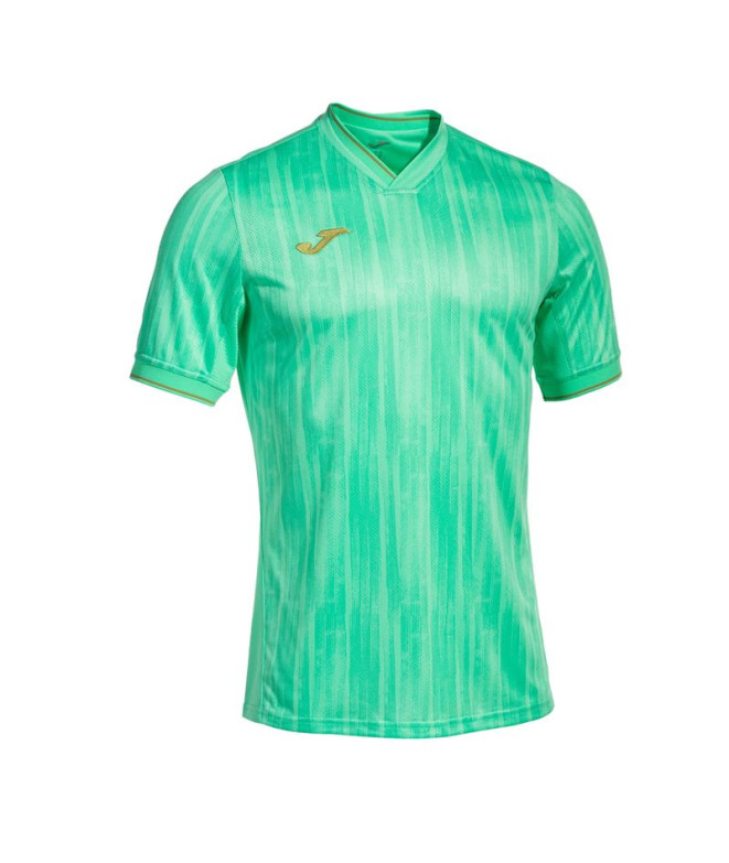 Camiseta Futebol Joma homem de Ouro Vi Verde Ouro Verde Ouro Verde Ouro