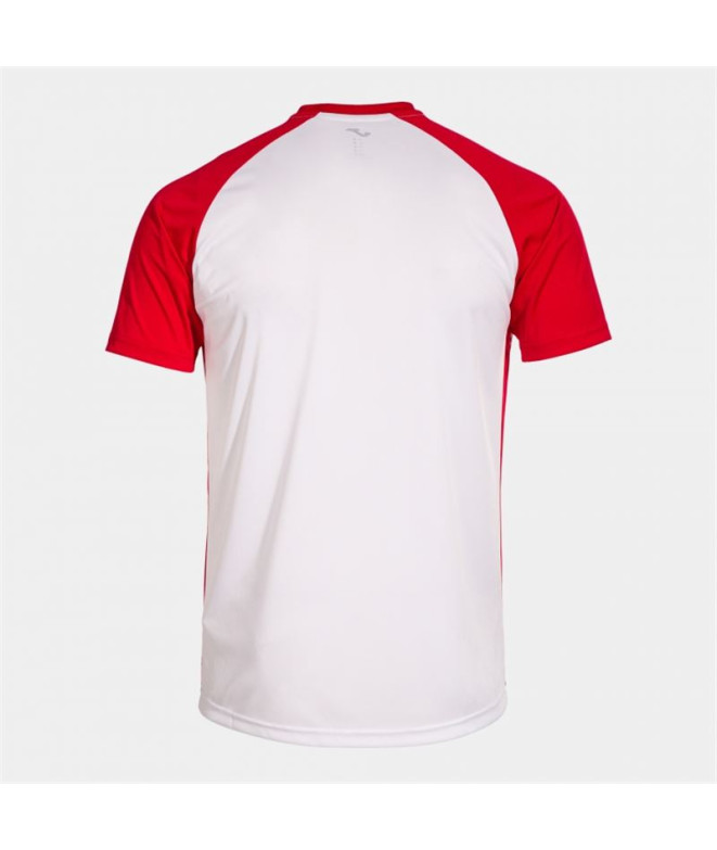 T-shirt Football Joma homme de Tiger Vi Blanc...