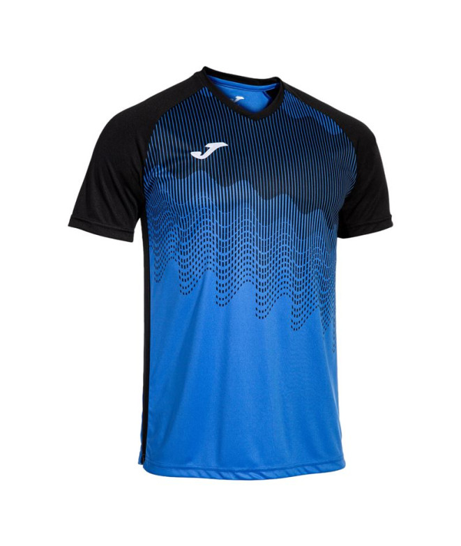 Camiseta Futebol Joma homem by Tiger Vi Royal Preto Preto Preto Preto Royal Preto