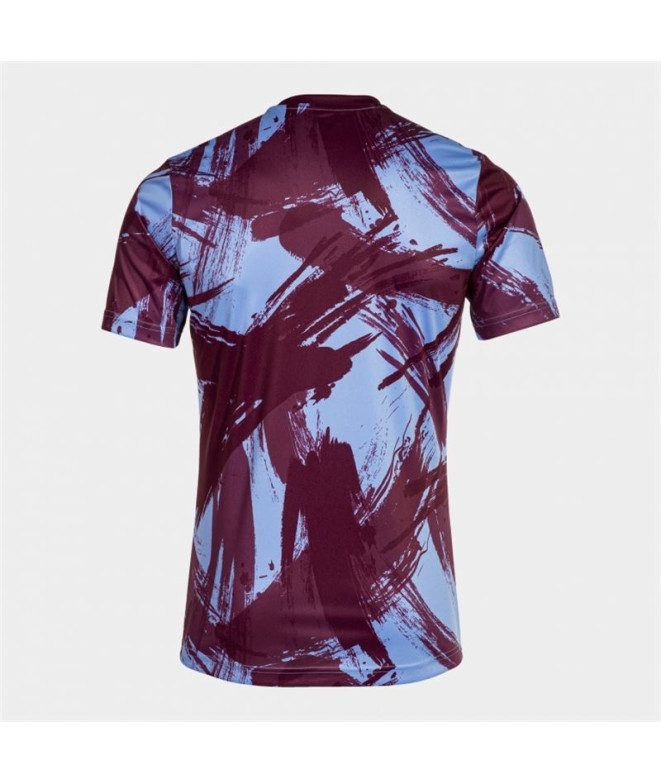Camiseta de fútbol Pro Team hombre Burdeos Azul