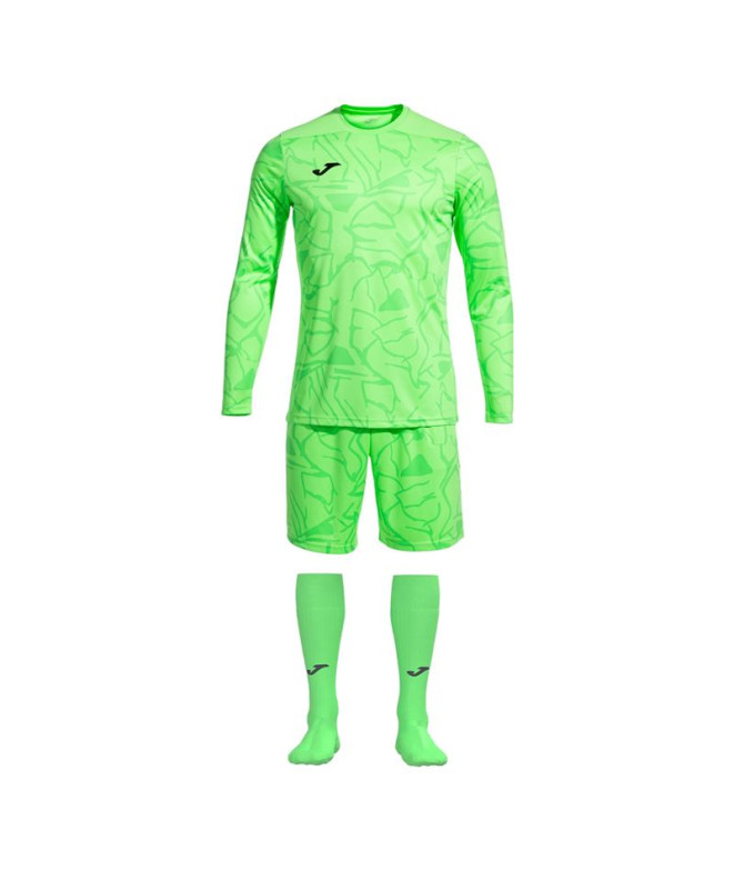 Conjunto Futebol Joma homem de Zamora Ix Verde Verde Verde Verde