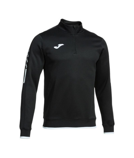 Moletom Running Joma homem da Olimpíada Preto Preto Preto