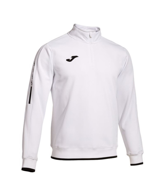 Sweat Running Joma de l'Olympiade Blanc Blanc