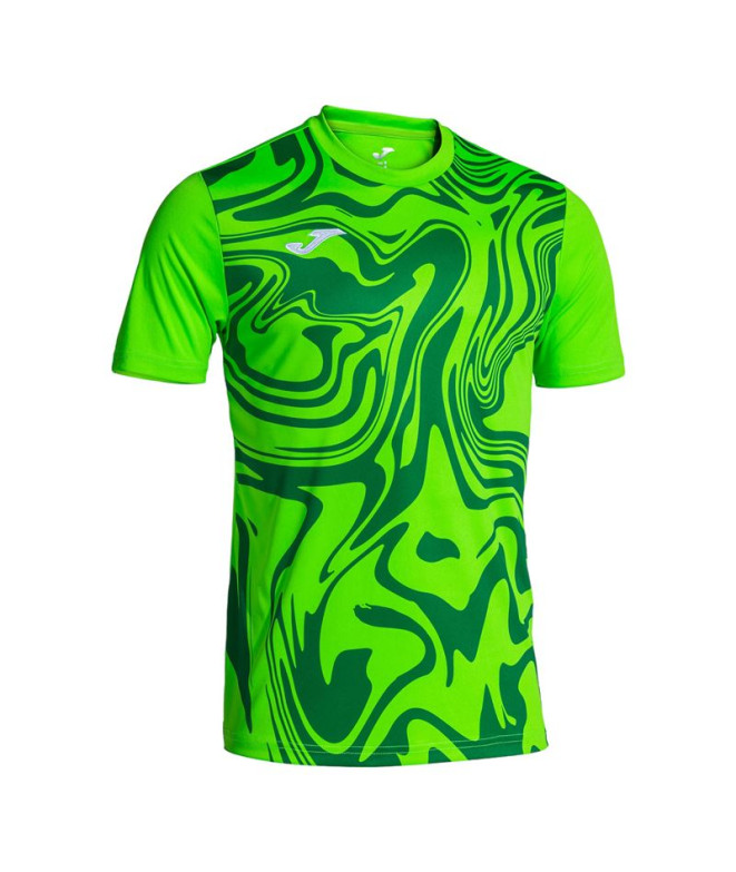 Camiseta de Fútbol Joma Lion Ii hombre Verde Fluor Verde Fluor