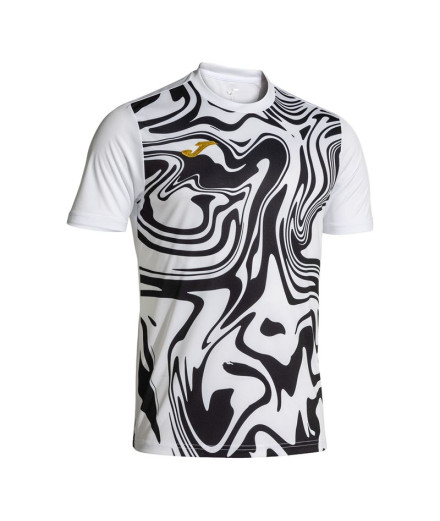 T-shirt Football Joma homme de Lion Ii Blanc Noir Noir...