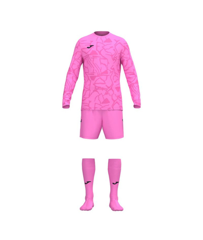 Conjunto Futebol Joma homem de Zamora Ix Rosa Rosa Rosa Rosa