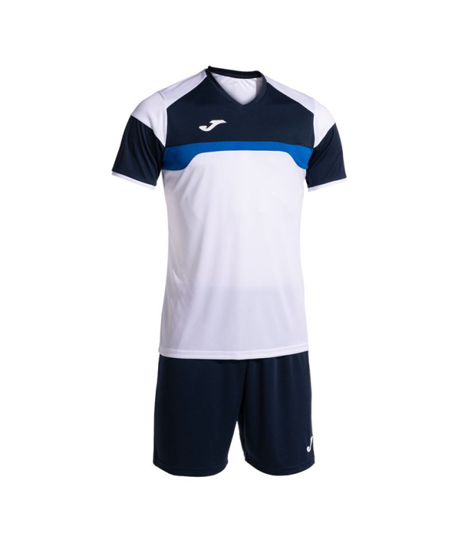 Conjunto de Fútbol Joma Danubio Iii hombre Blanco Marino Blanco Marino