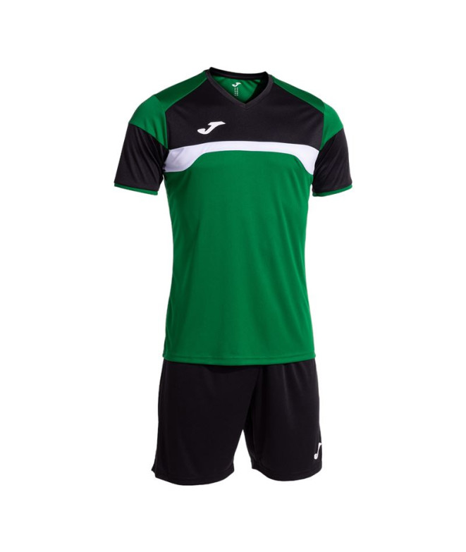 Conjunto Futebol Joma homem de Danúbio Iii Verde Preto Verde Preto Preto Verde Preto