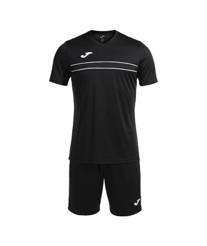 Conjunto Futebol Joma HomemMenino de Victory / Preto Branco